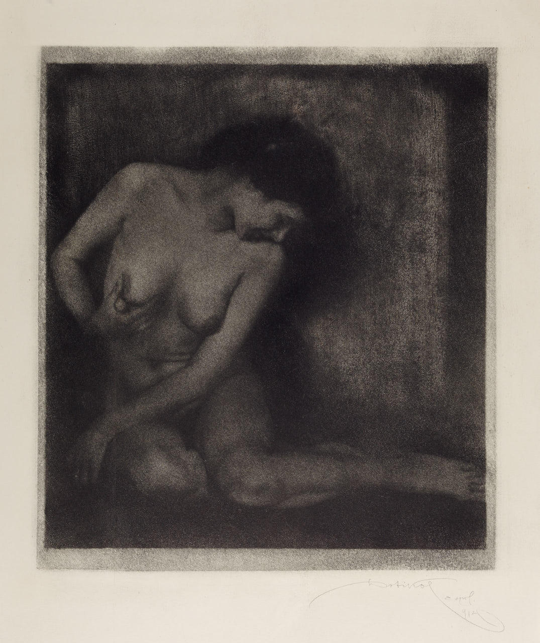 FRANTISEK DRTIKOL (1883–1961) Nude study, 1914