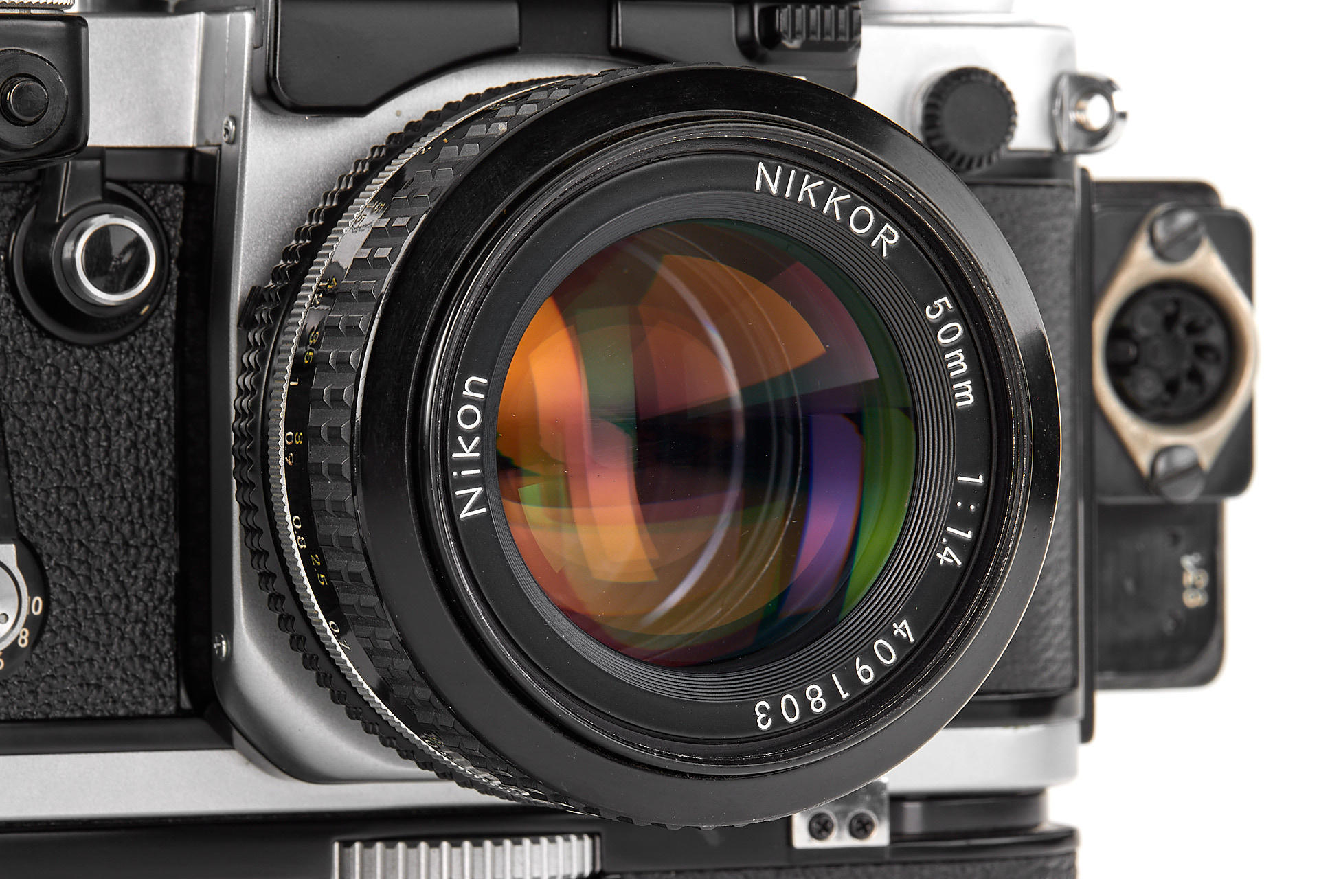 Nikon F2A Chrome 'Oxberry Pro-Copy' outfit with DP11+MD3 Nikon F2A Chrome 'Oxberry Pro-Copy' outfit with DP11+MD3