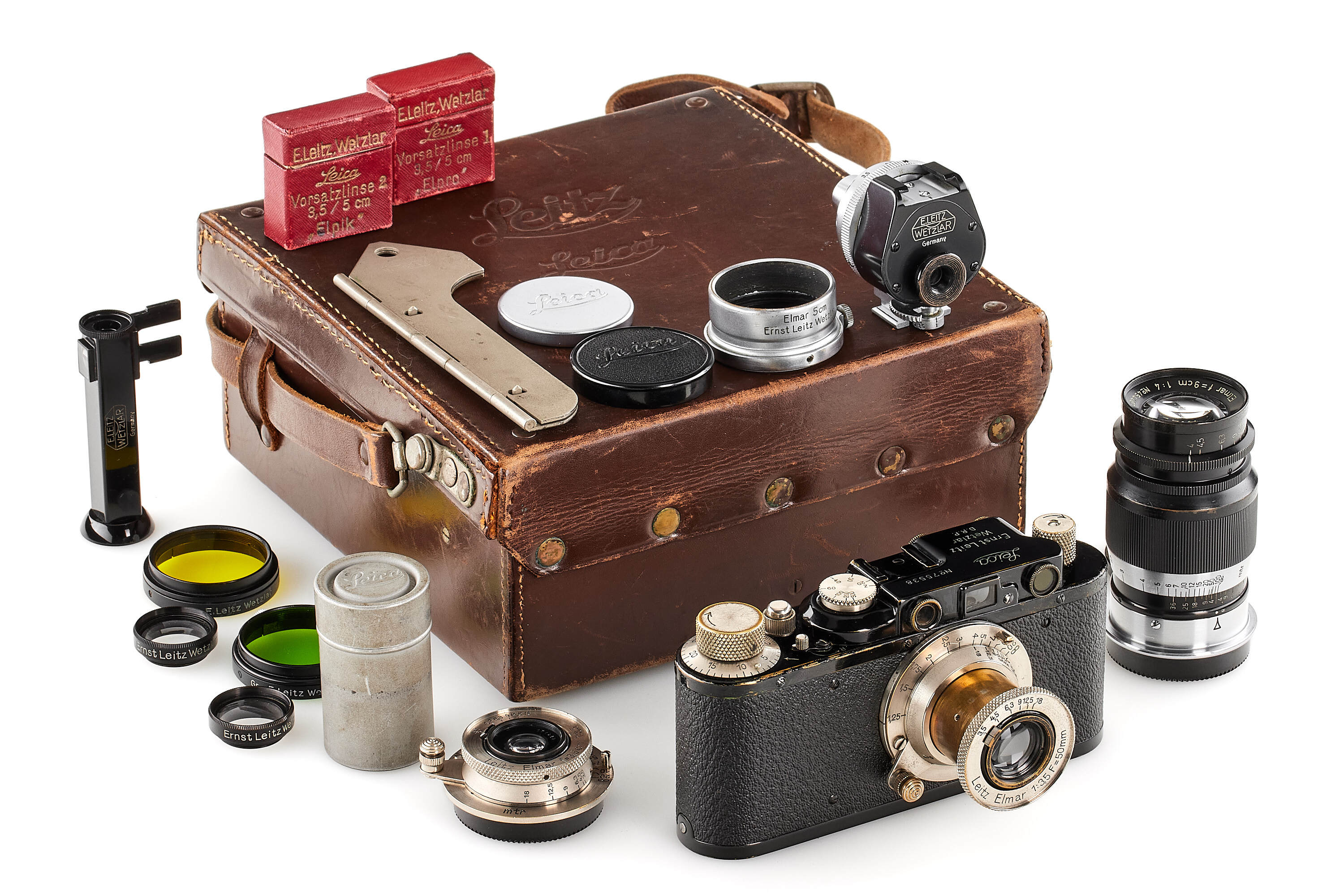 Leica II Mod. D black/nickel outfit