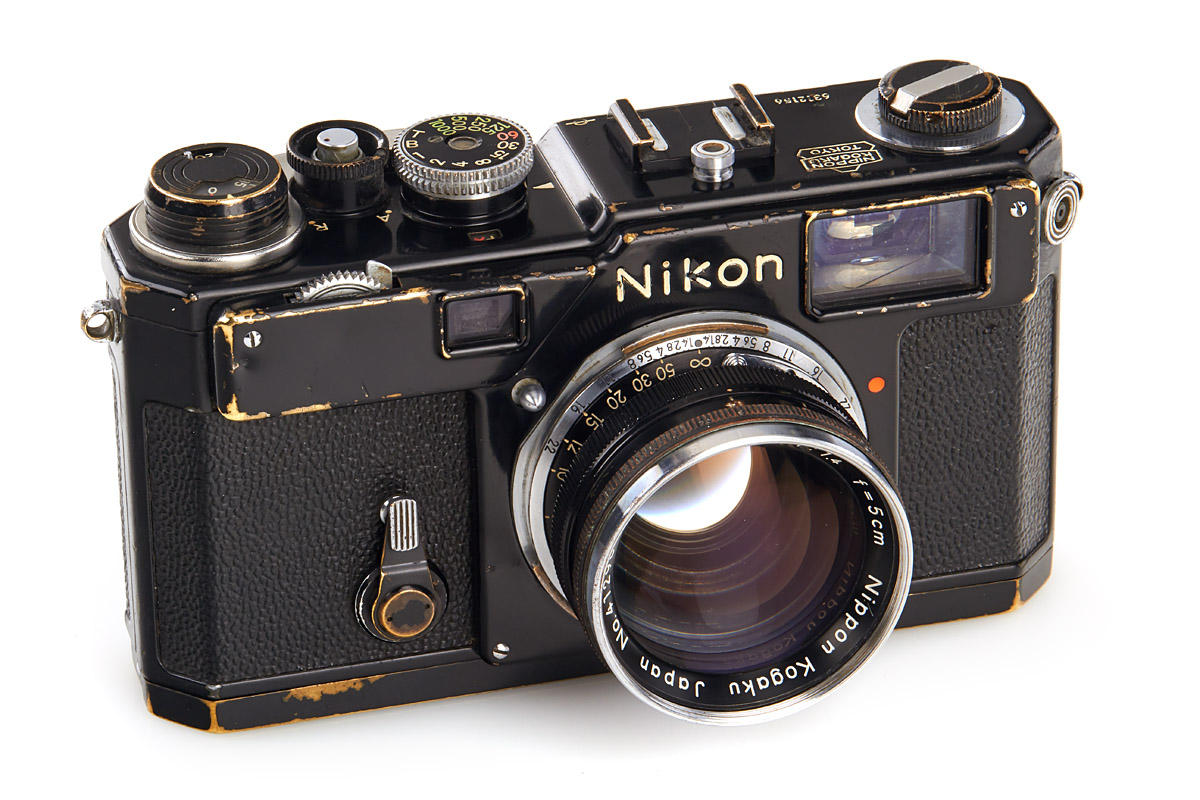 Nikon S3 black paint