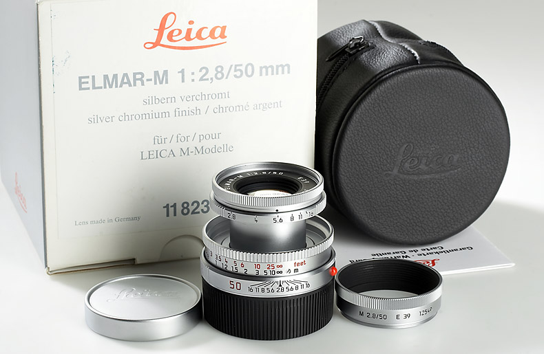 Elmar-M  2.8/50mm 11823 chrome