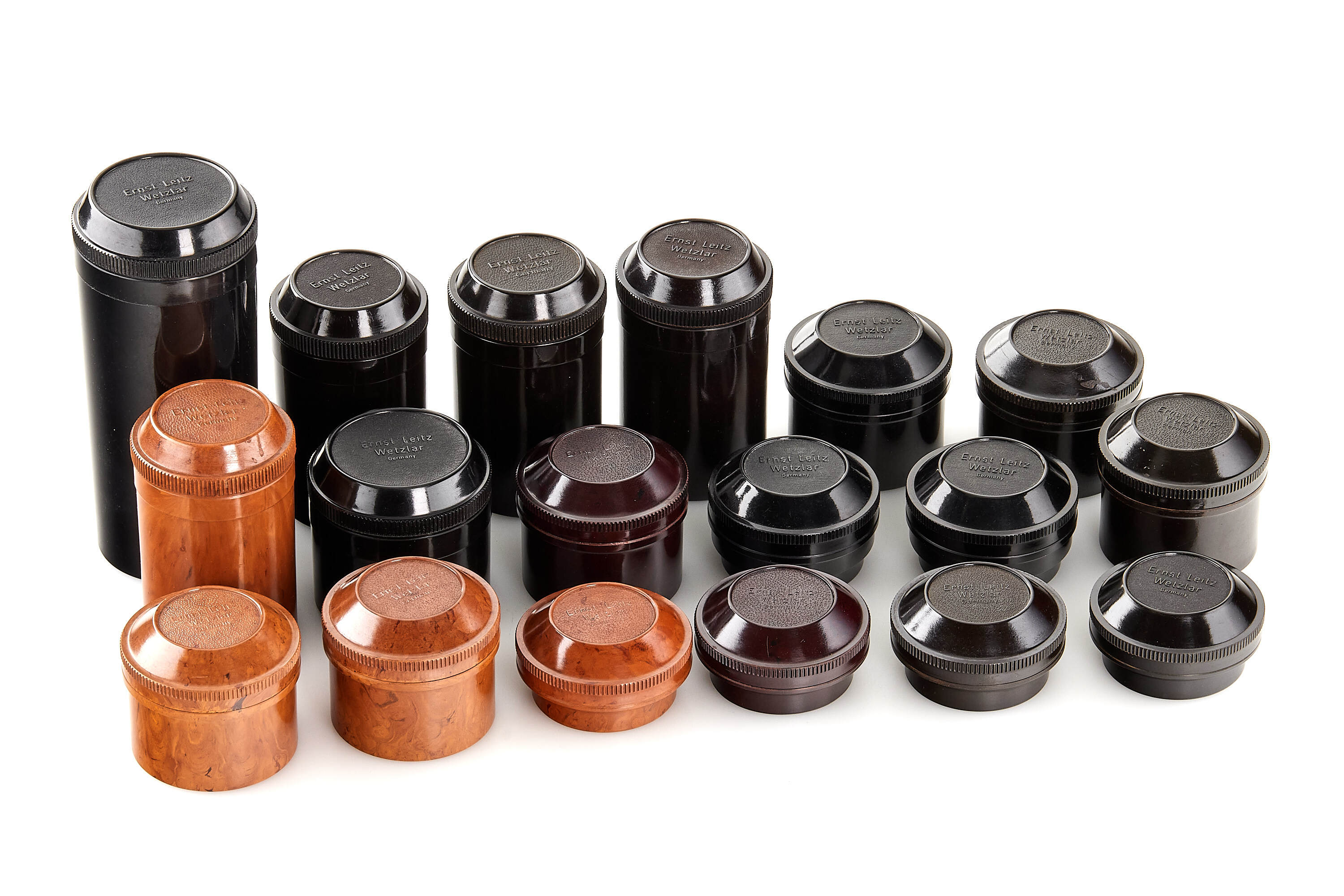 Leica Bakelite Lens Cases various *