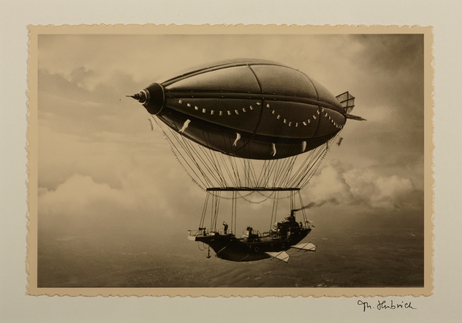 THOMAS HERBRICH (* 1955) ‘The balloon of Jules Verne’, c. 2010 THOMAS HERBRICH (* 1955) ‘The balloon of Jules Verne’, c. 2010