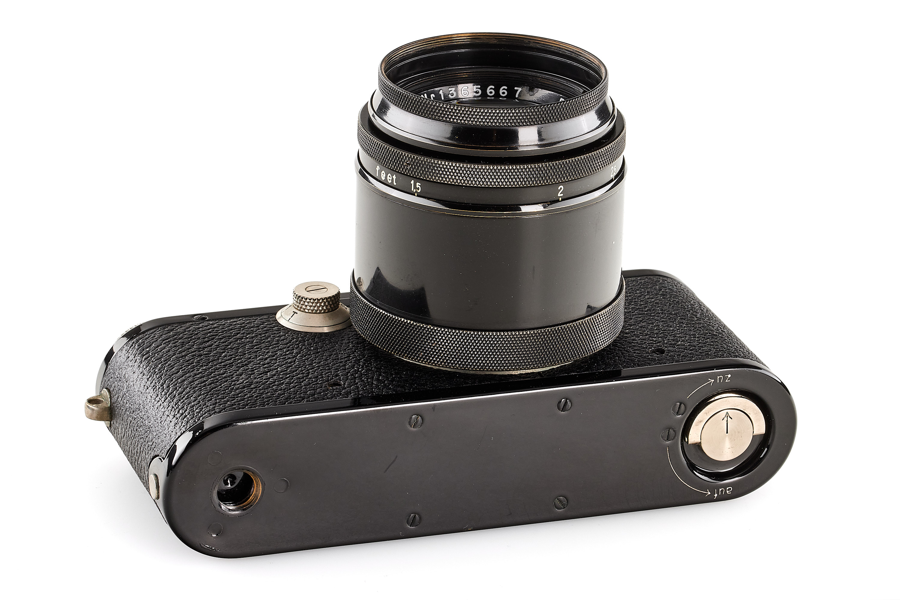Leica III Mod. F black/nickel with Biotar 1.4/5cm