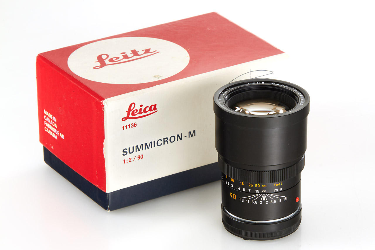 Summicron-M  2/90mm black 11136