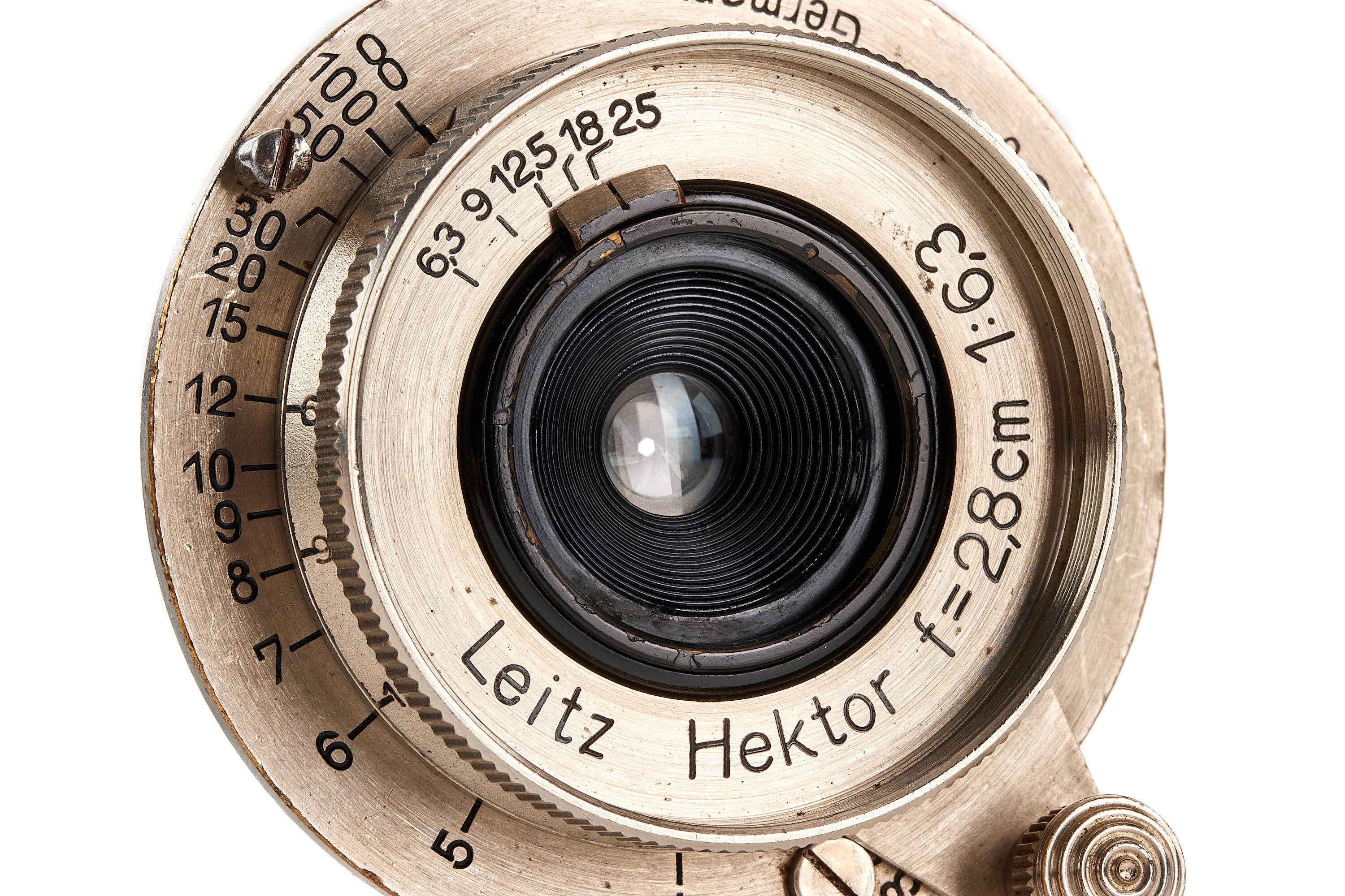 Hektor 6.3/2.8cm HOOPY nickel *