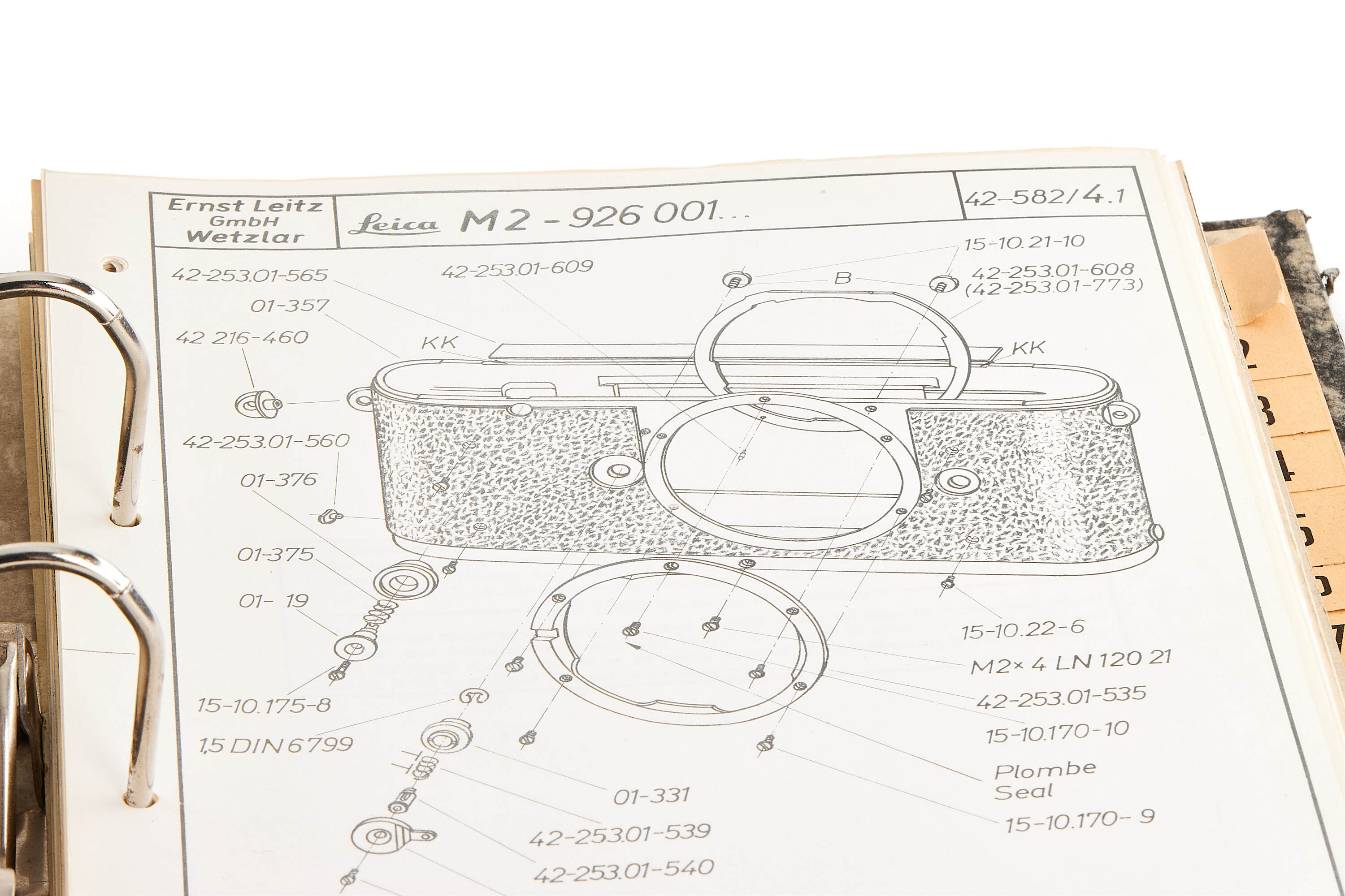 Leica Spare Parts Lists and Repair *