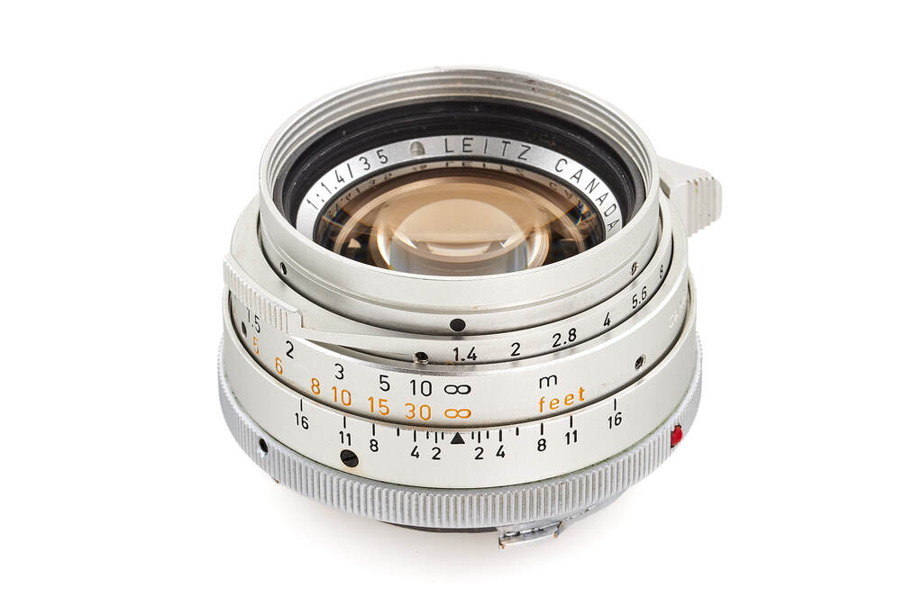Summilux 1.4/35mm 11870 chrome prototype * Summilux 1.4/35mm 11870 chrome prototype *