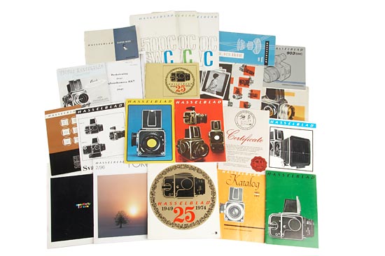 Hasselblad  Literature (various)