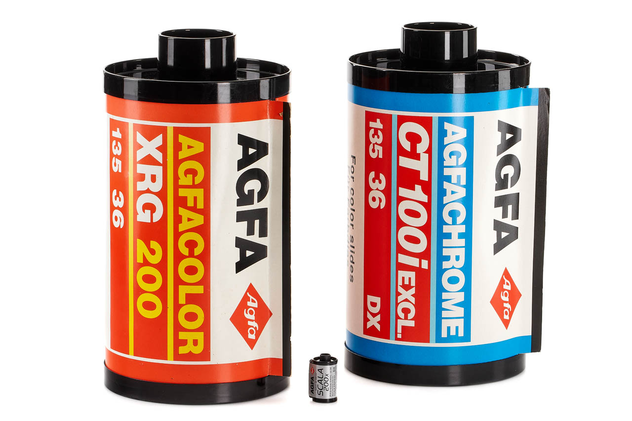 Agfa Advertising Film Cartridges Agfa Advertising Film Cartridges