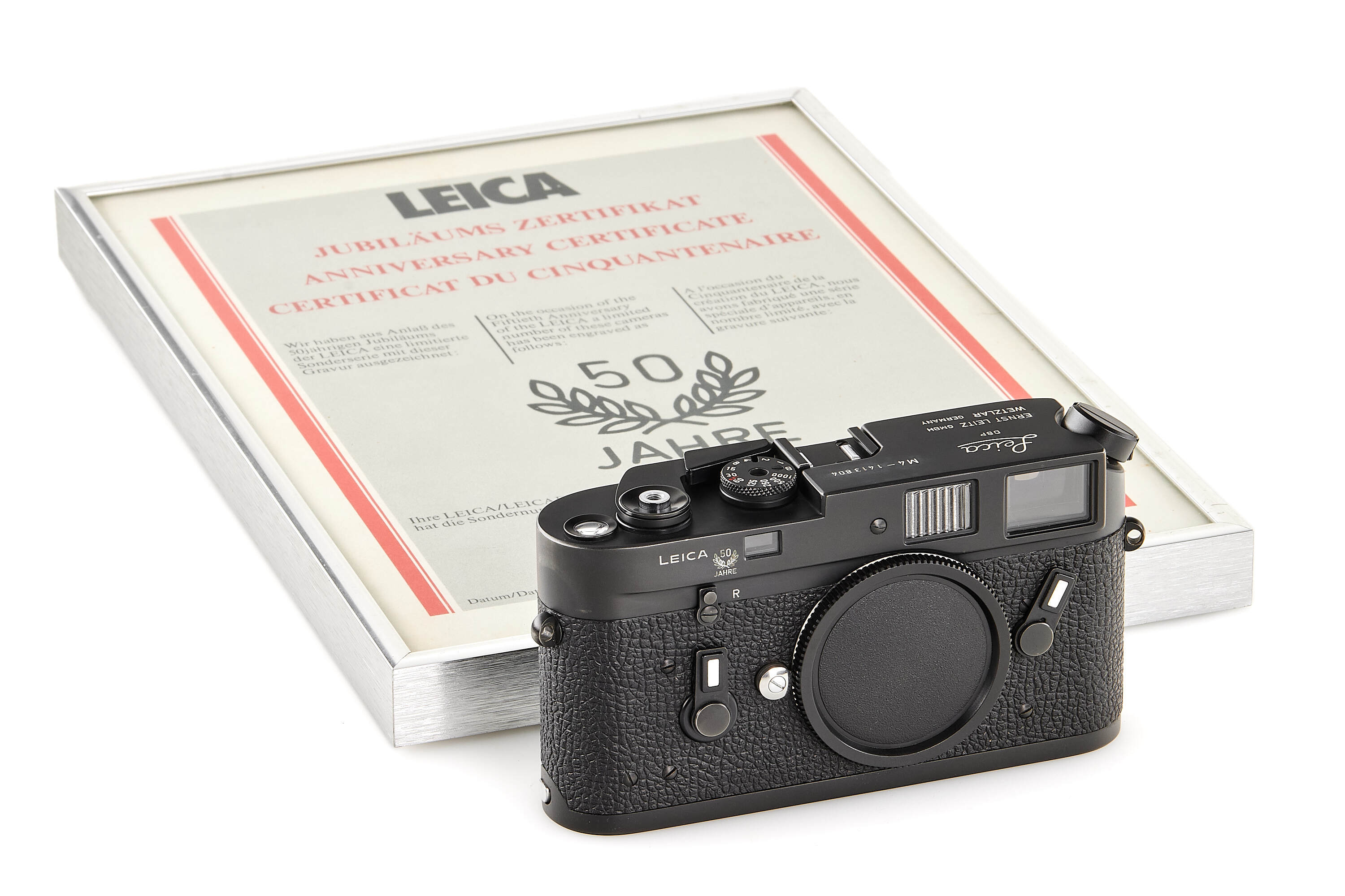 Leica M4 black '50 Years' *