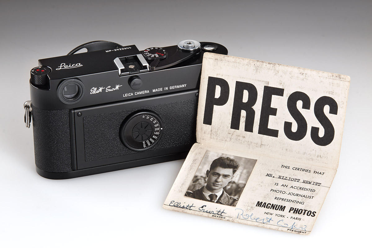 Magnum Press Card 'Elliott Erwitt'