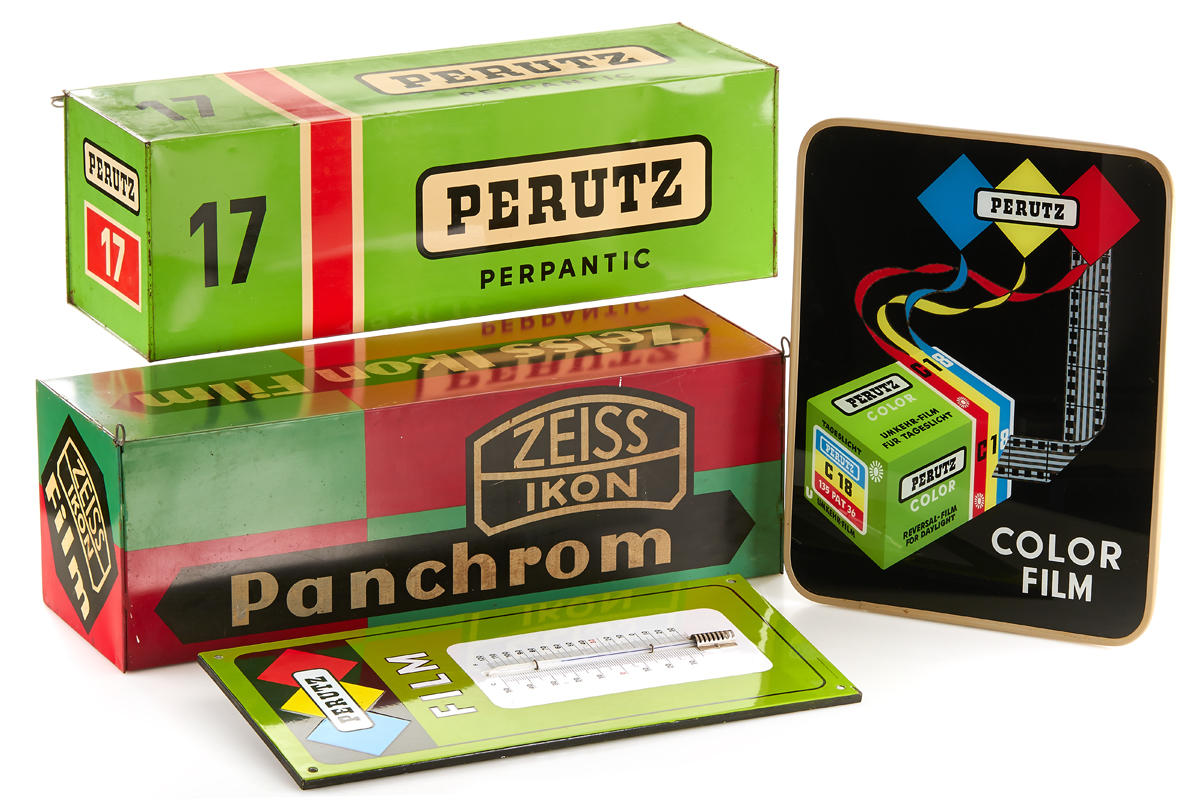 Perutz & Zeiss Ikon Advertising Material