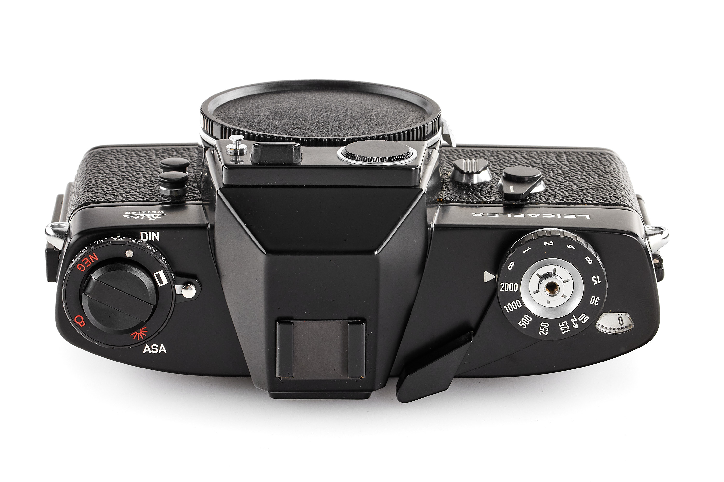 Leicaflex black paint