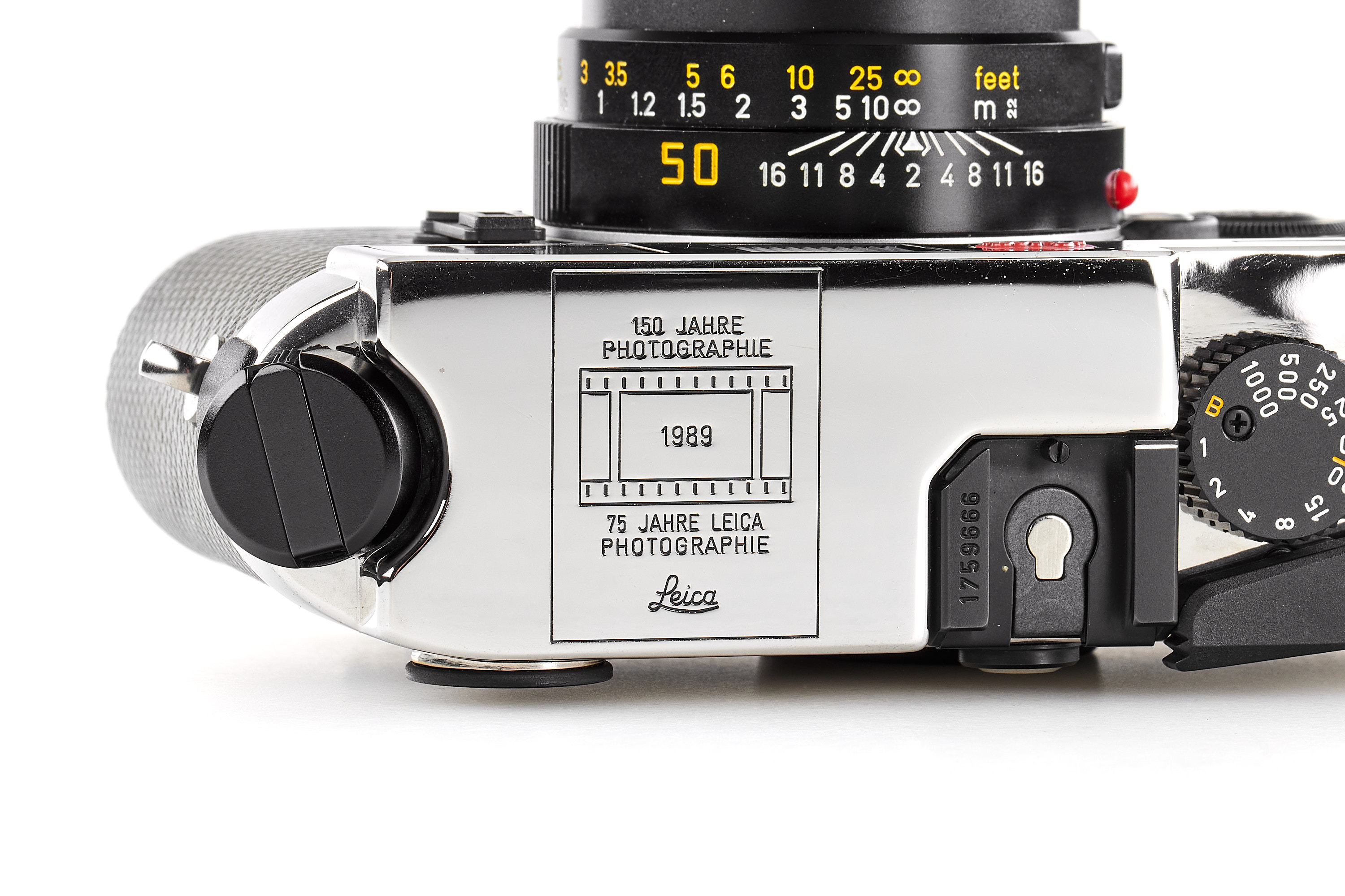Leica M6 150 Years Bright Chrome Sample *