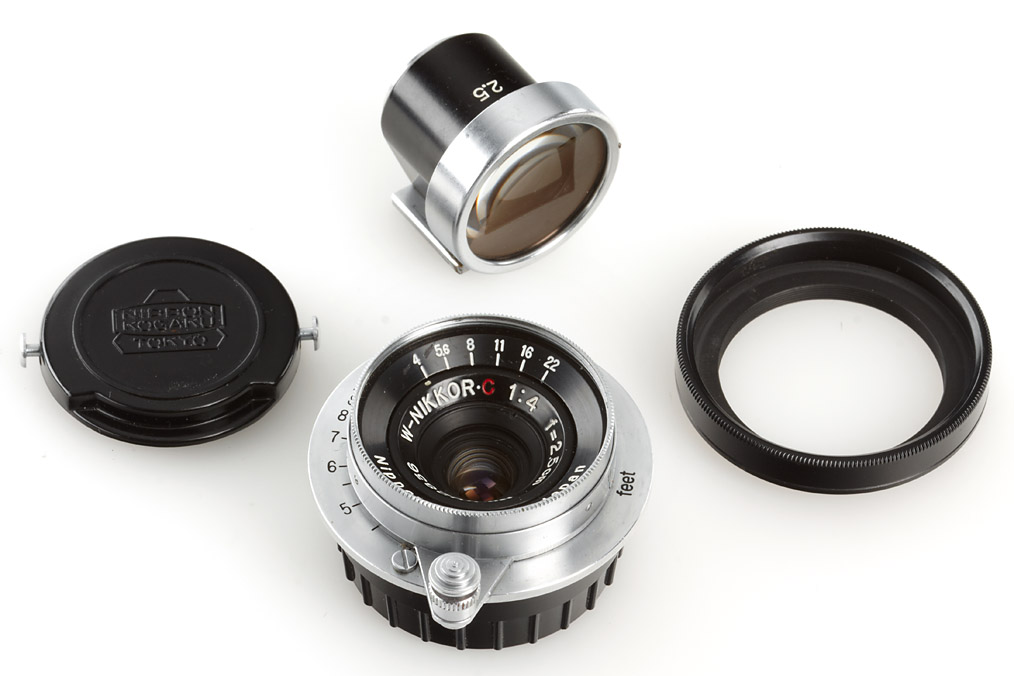 Nikon W-Nikkor. C 4/2,5cm