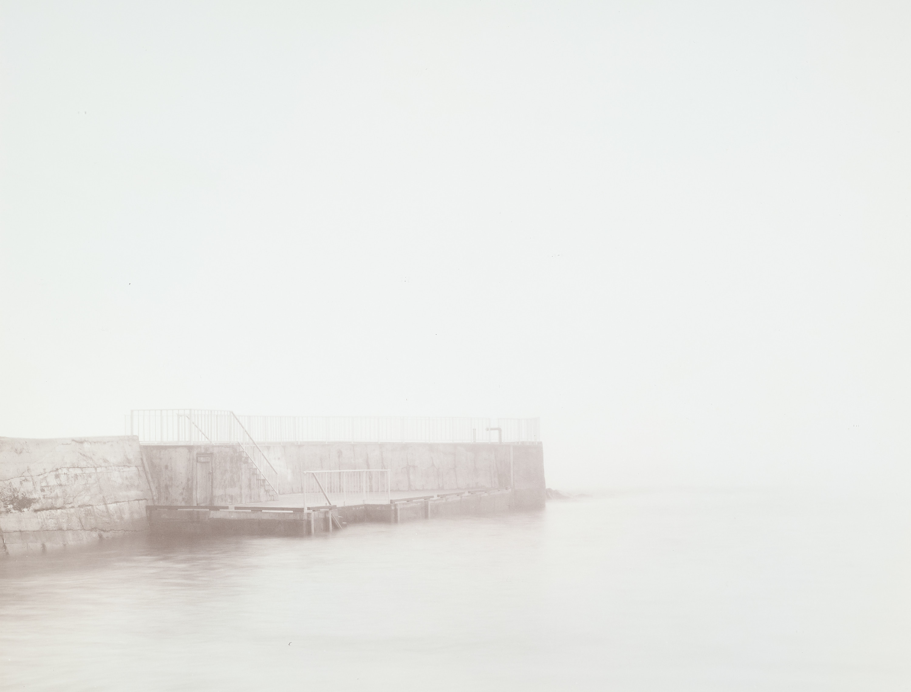 RYUJIE DOUGLAS (* 1950) - In the Fog - Lovers Point, California 1983