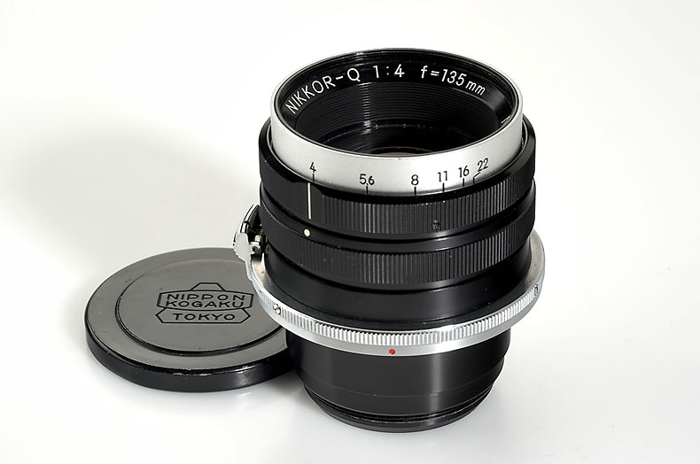 Nippon-Kogaku Tokyo  Nikkor-Q  4/135mm