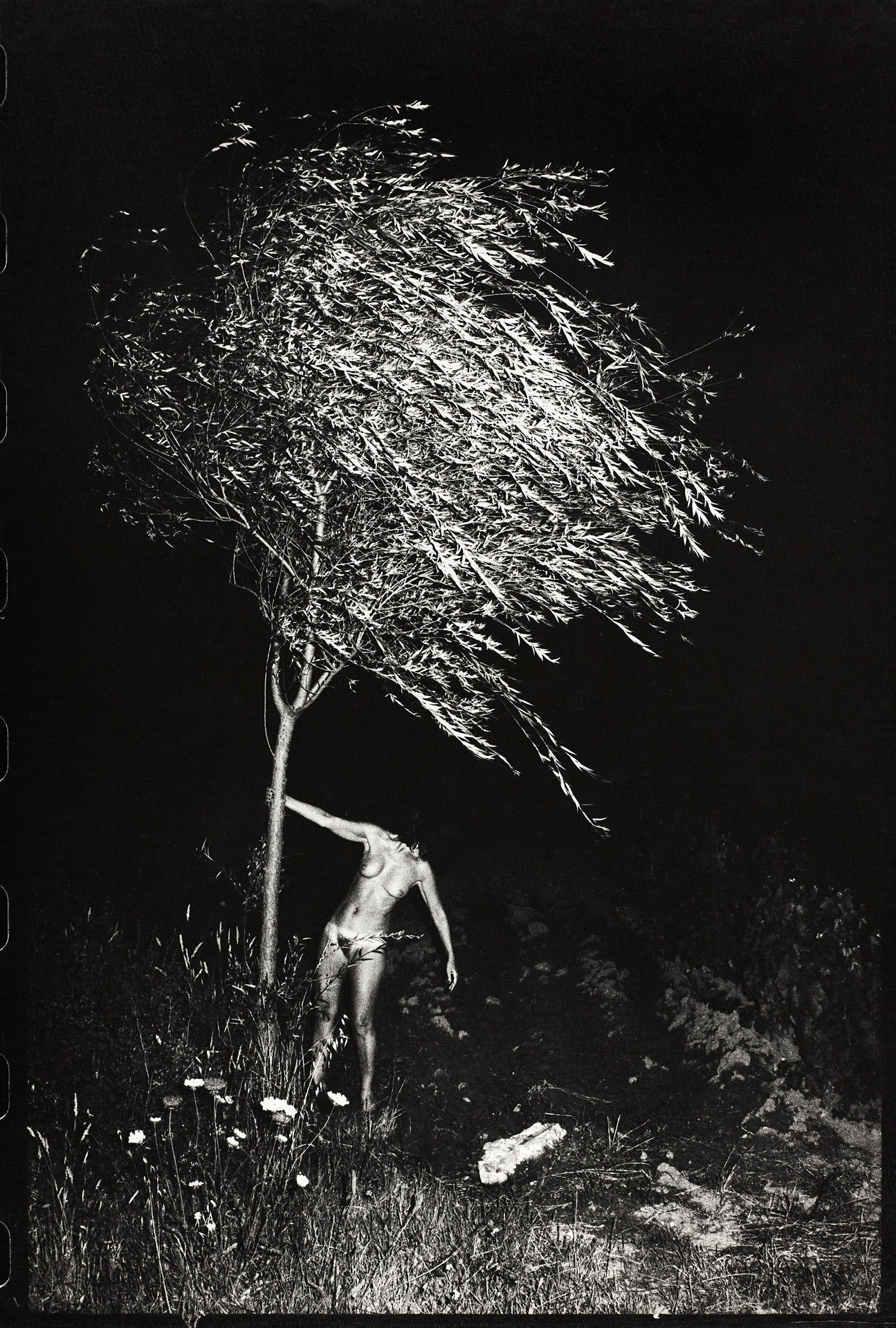 HELMUT NEWTON (1920–2004) June at Night, Ramatuelle 1975 HELMUT NEWTON (1920–2004) June at Night, Ramatuelle 1975