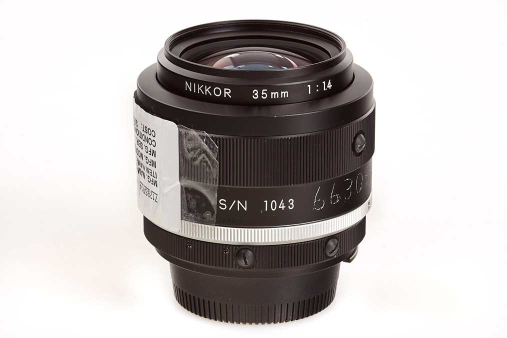 Nikon Nikkor 1,4/35mm 'NASA'