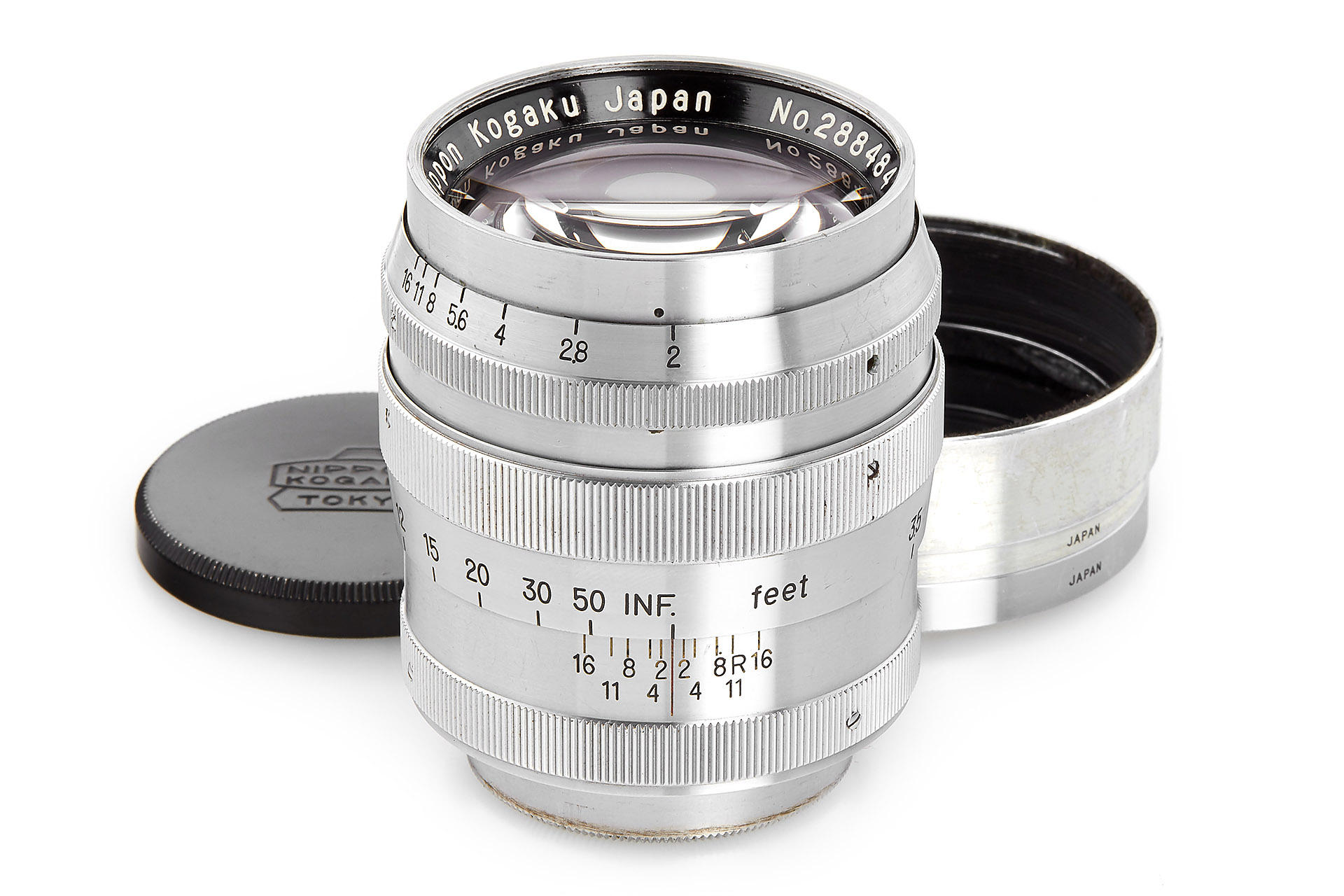 Nippon Kogaku Japan f. M39 Nikkor-P-C 2/8.5cm