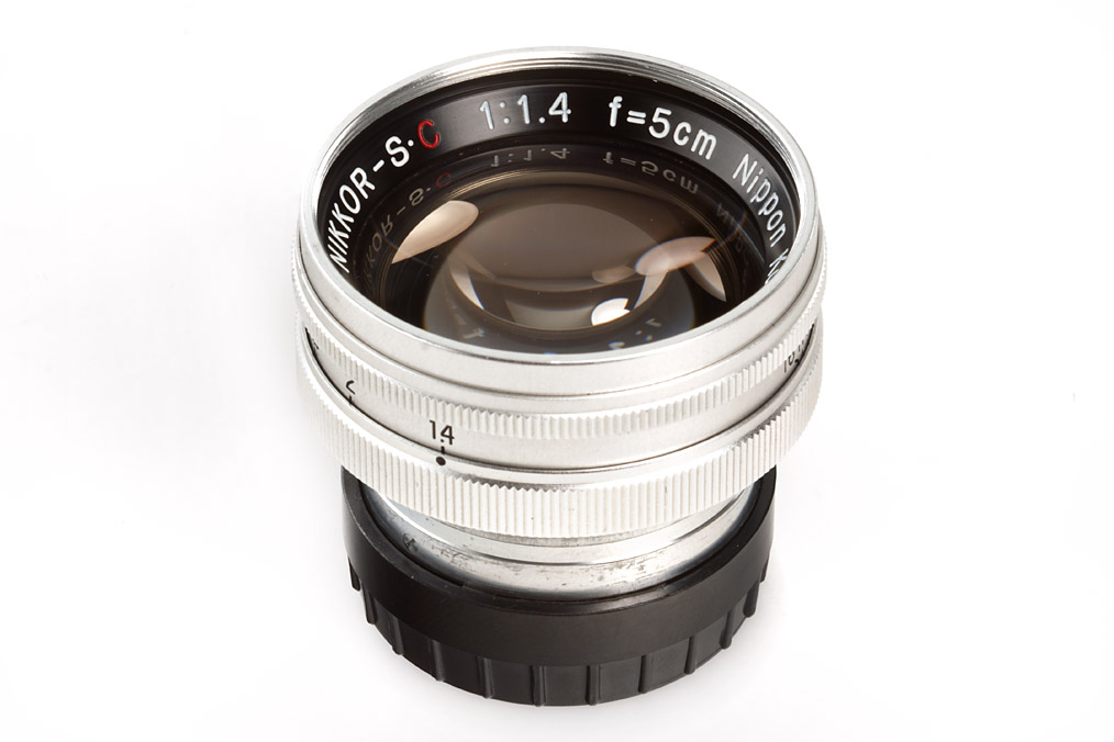Nikon Nikkor-S.C 1,4/5cm Aluminium