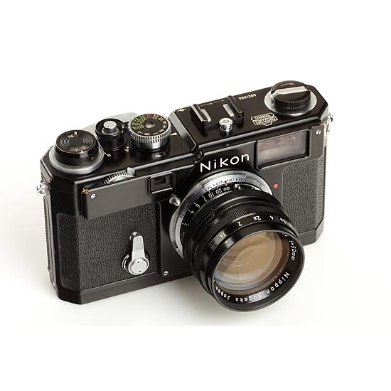 Nikon S3 Olympic black paint