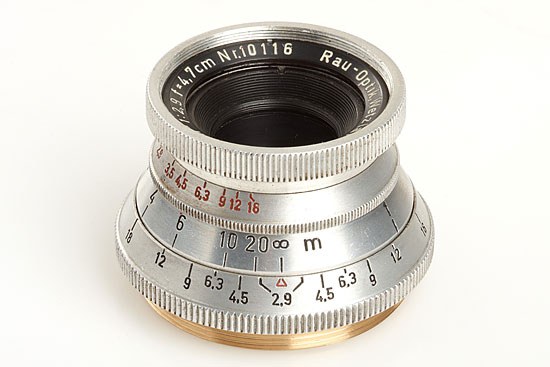 Rau-Optik, Wetzlar "Astro-Astan" 2.9/4.7cm