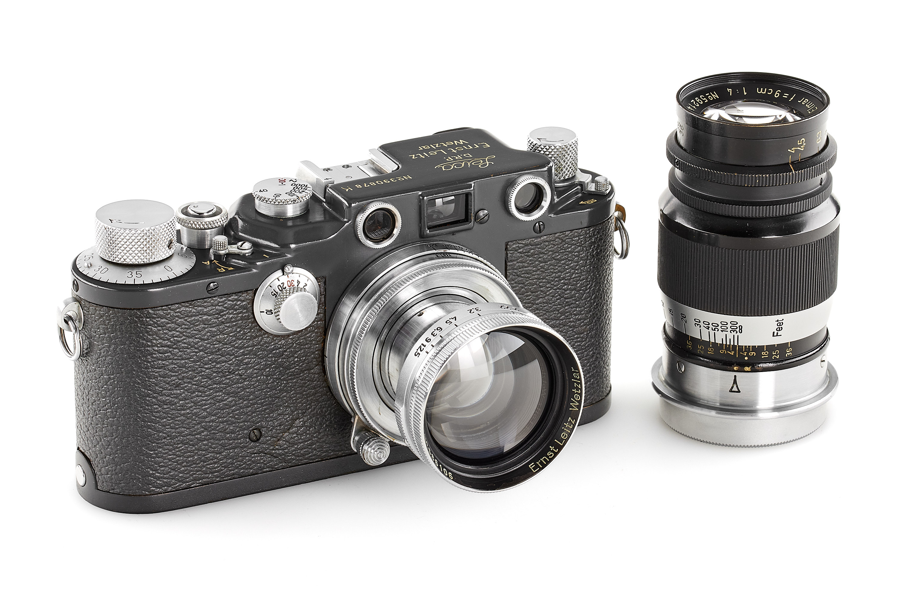 Leica IIIc K grey 'US Army' set