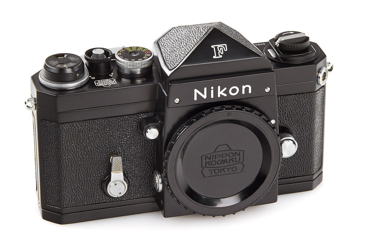 Nikon F Eyelevel black paint *