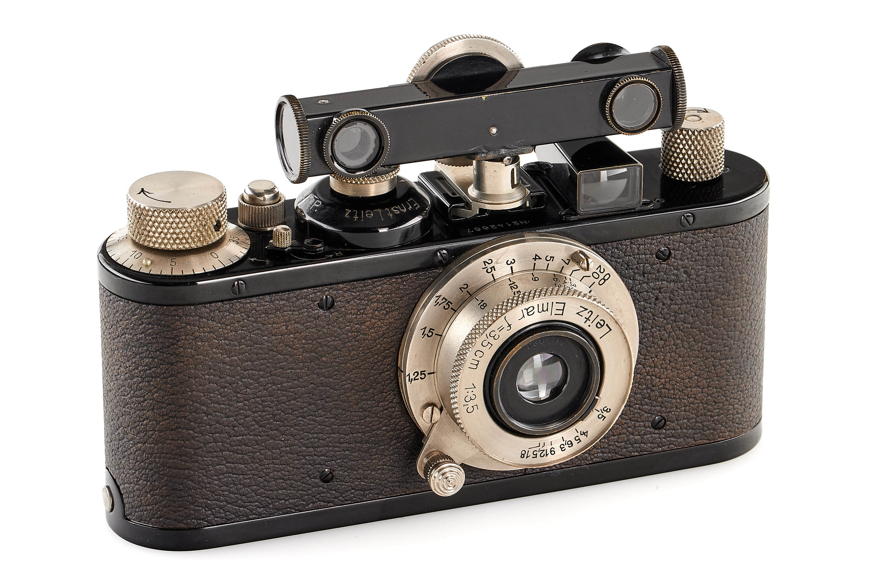 Leica Standard black/nickel with Elmar 3.5/3.5cm Leica Standard black/nickel with Elmar 3.5/3.5cm