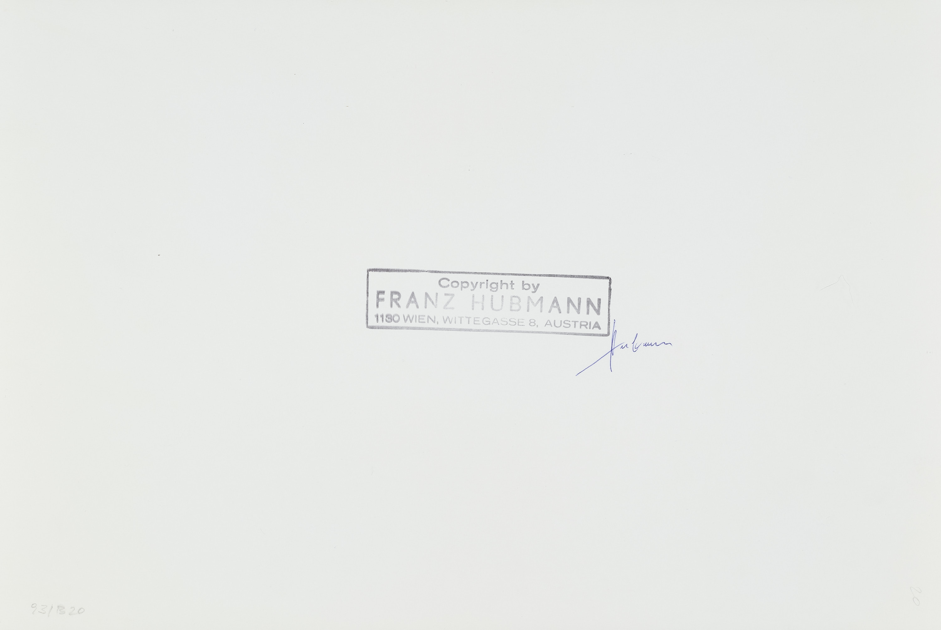 FRANZ HUBMANN (1914–2007) - Untitled, two photographs from Berlin, 1960s