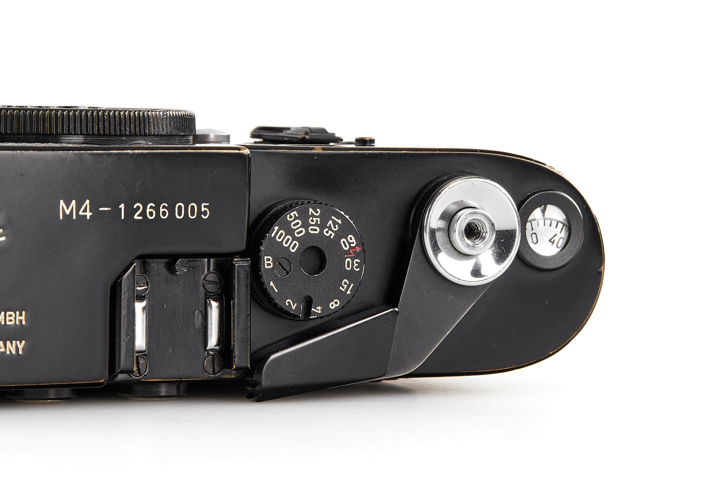 Leica M4 black paint