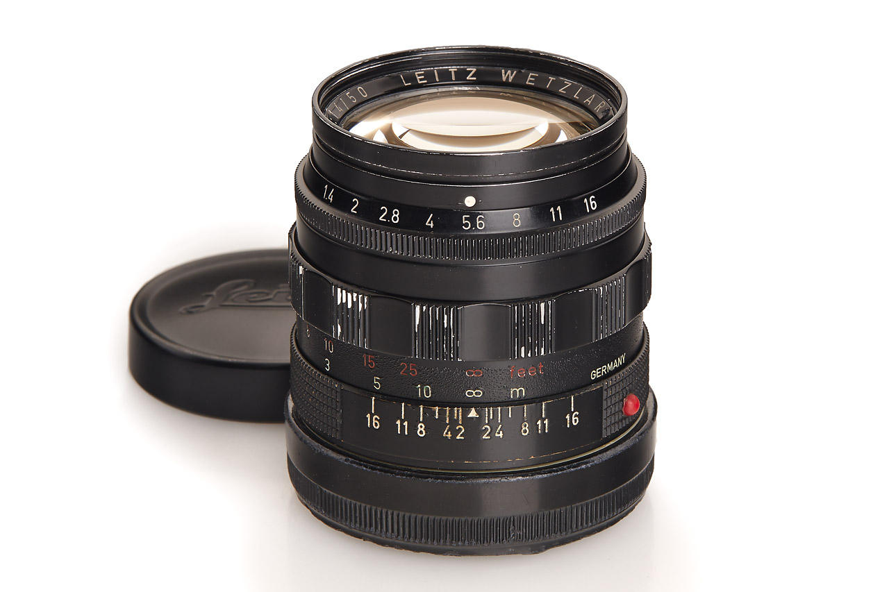 Summilux 1.4/50mm black paint *