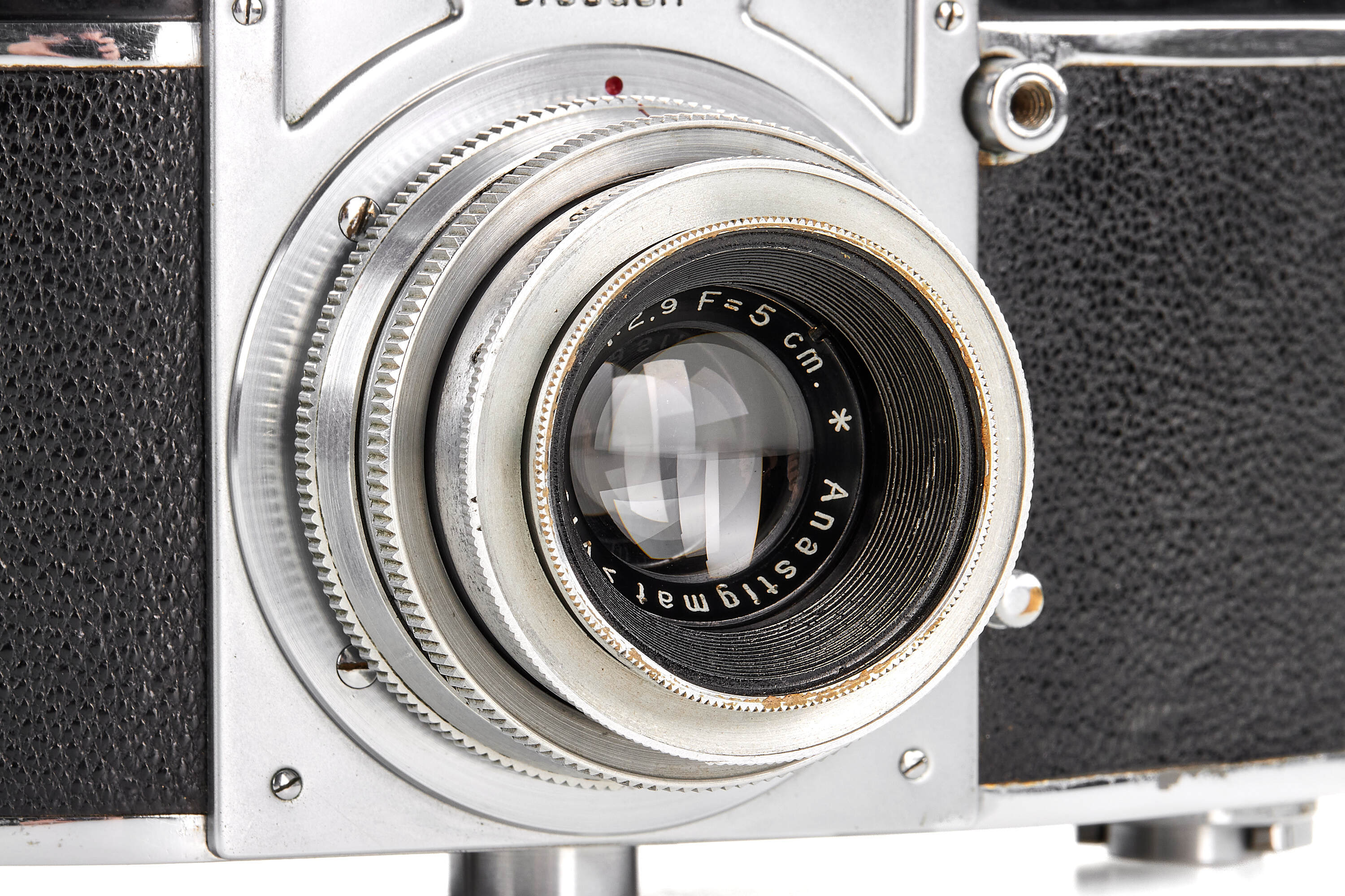 Ihagee Kine Exakta I 'Round Magnifier' with Victar 2.9/5cm