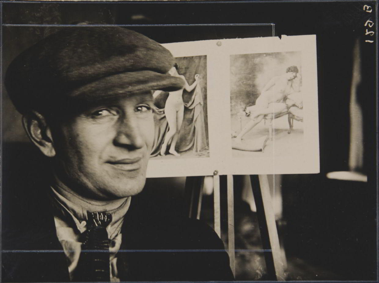 ALEXANDER RODCHENKO (1891–1956) Der Bildhauer / The sculptor Anton Lavinsky, USSR 1924 ALEXANDER RODCHENKO (1891–1956) Der Bildhauer / The sculptor Anton Lavinsky, USSR 1924