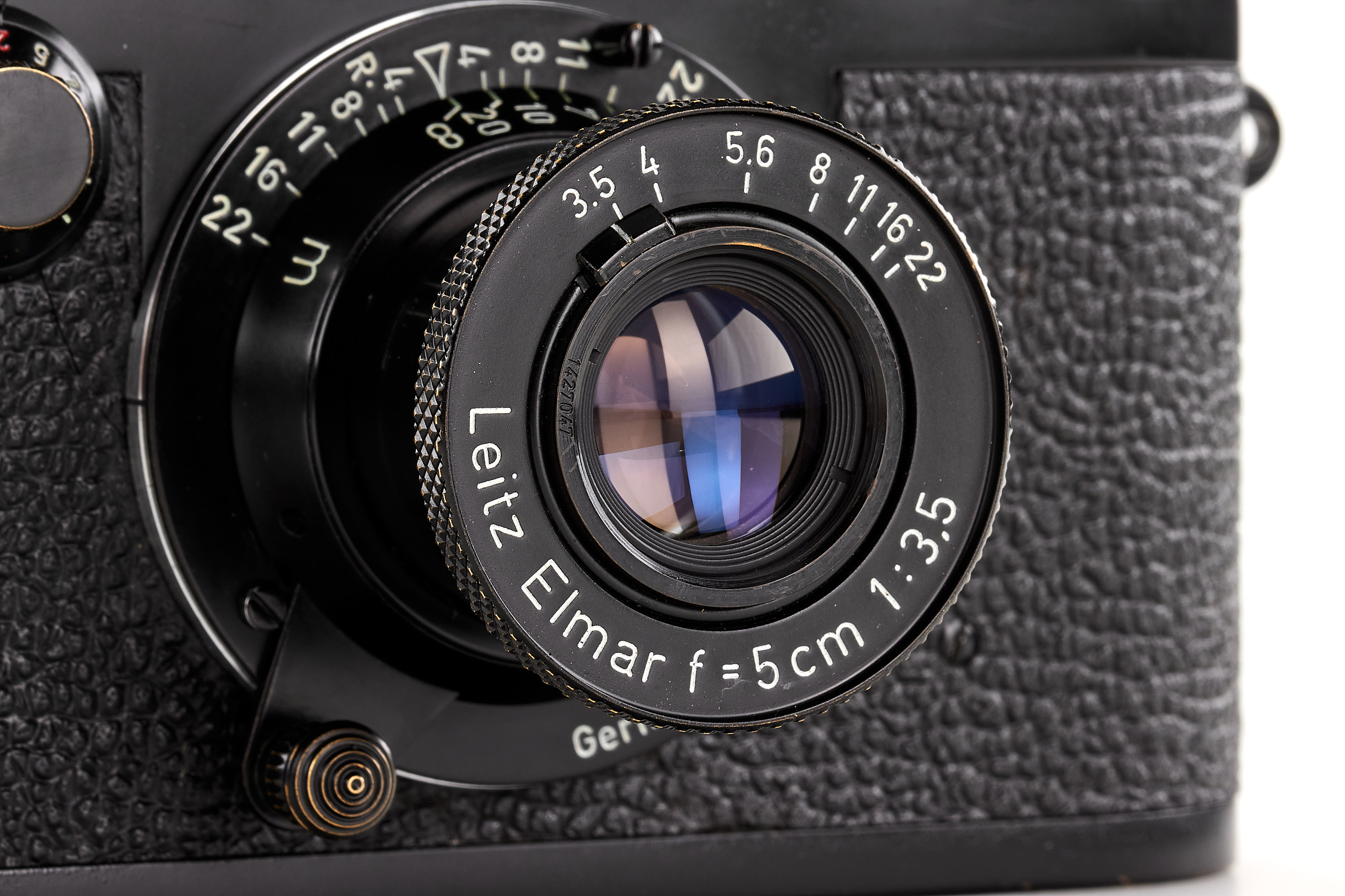 Leica IIIf Black Paint Swedish Army *