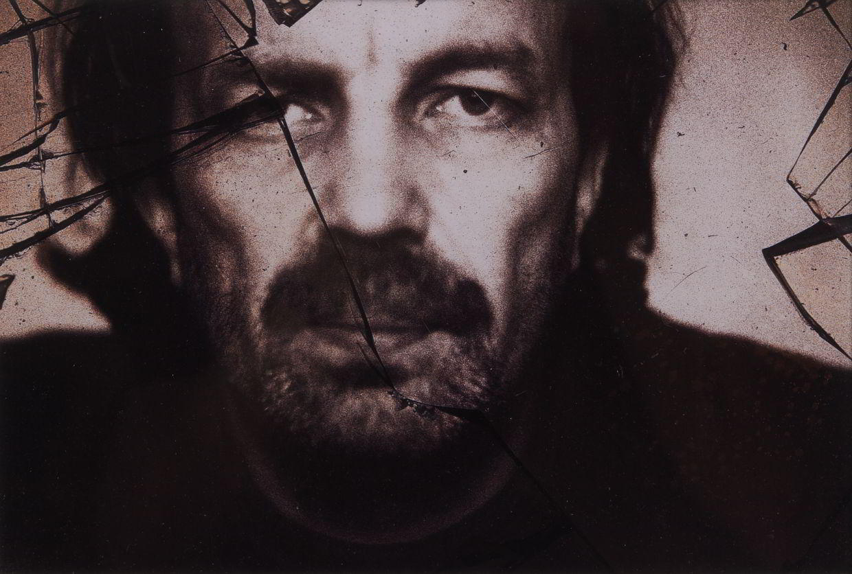 MANFRED KLIMEK (* 1962) Franz West, Vienna 1990 MANFRED KLIMEK (* 1962) Franz West, Vienna 1990