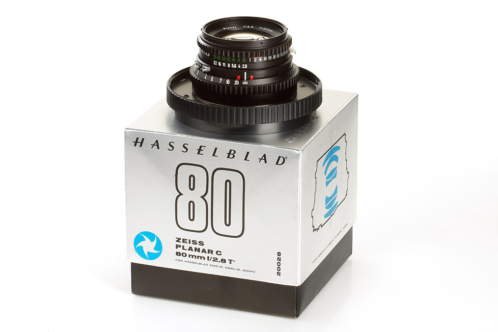 Carl Zeiss Planar 2,8/80mm T* Schwarz