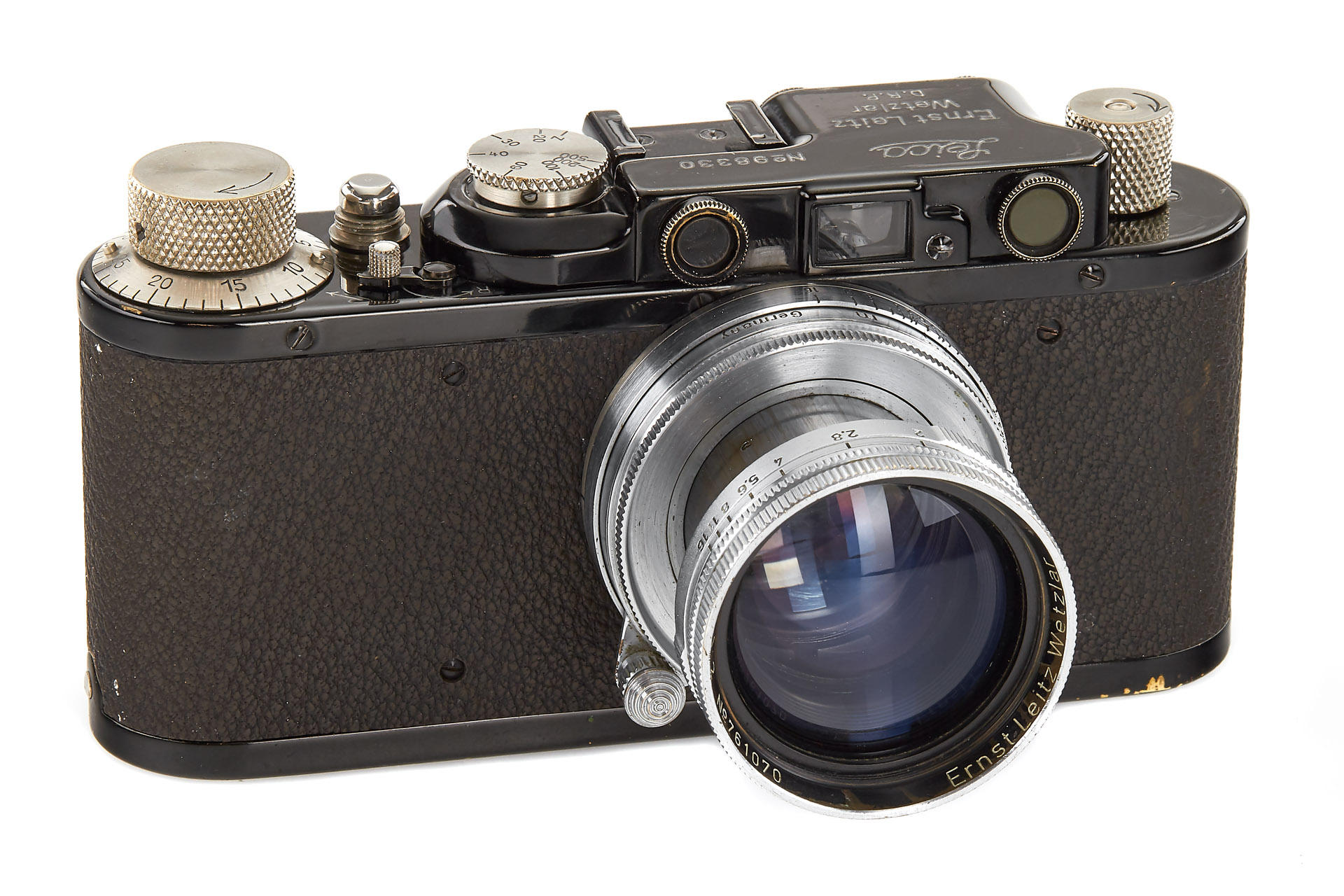 Leica II Mod. D black/nickel