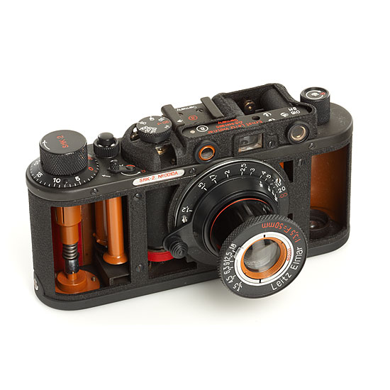 Zorki Leica II 'Fälschung' Schnittmodell