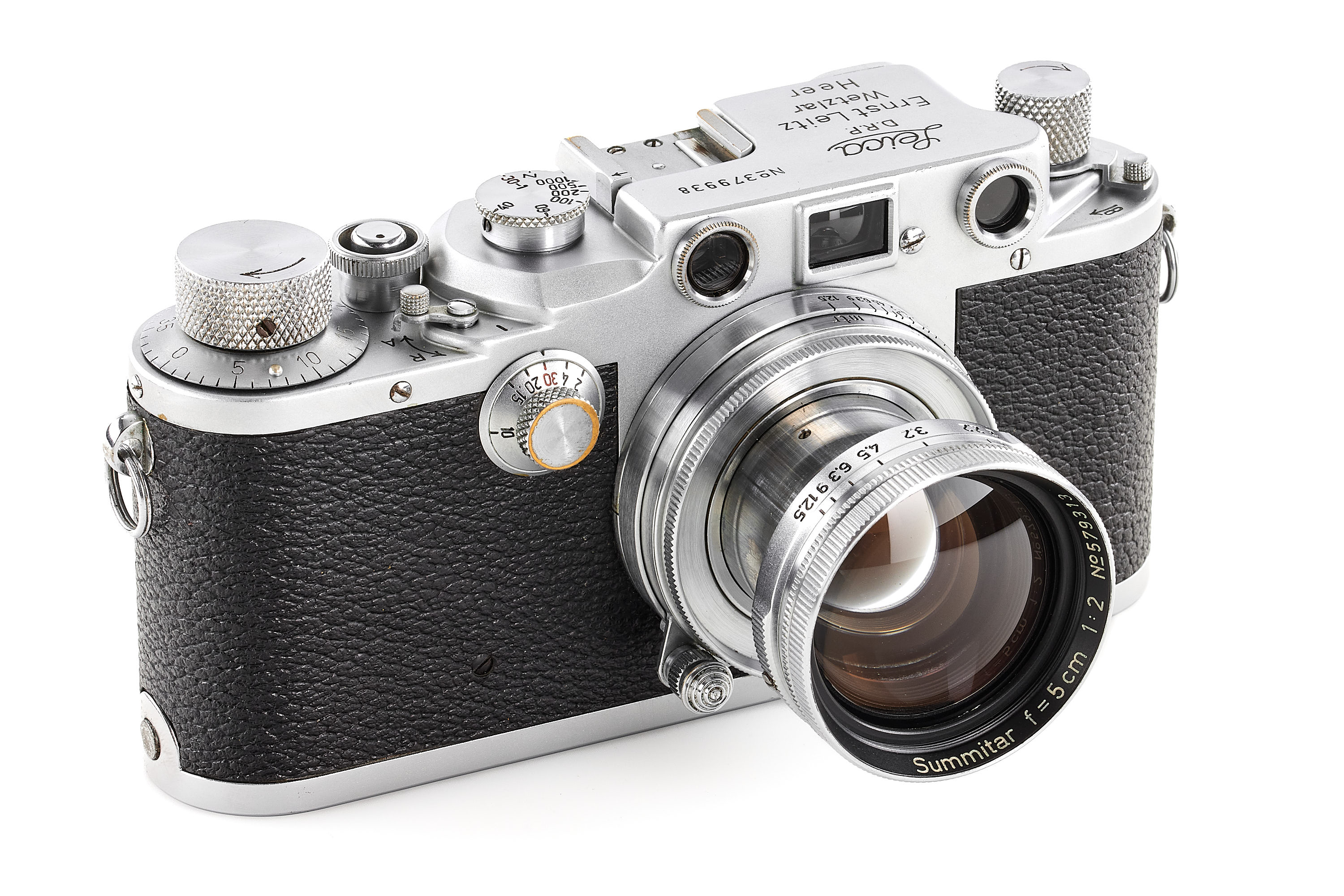 Leica IIIc chrome 'Heer'
