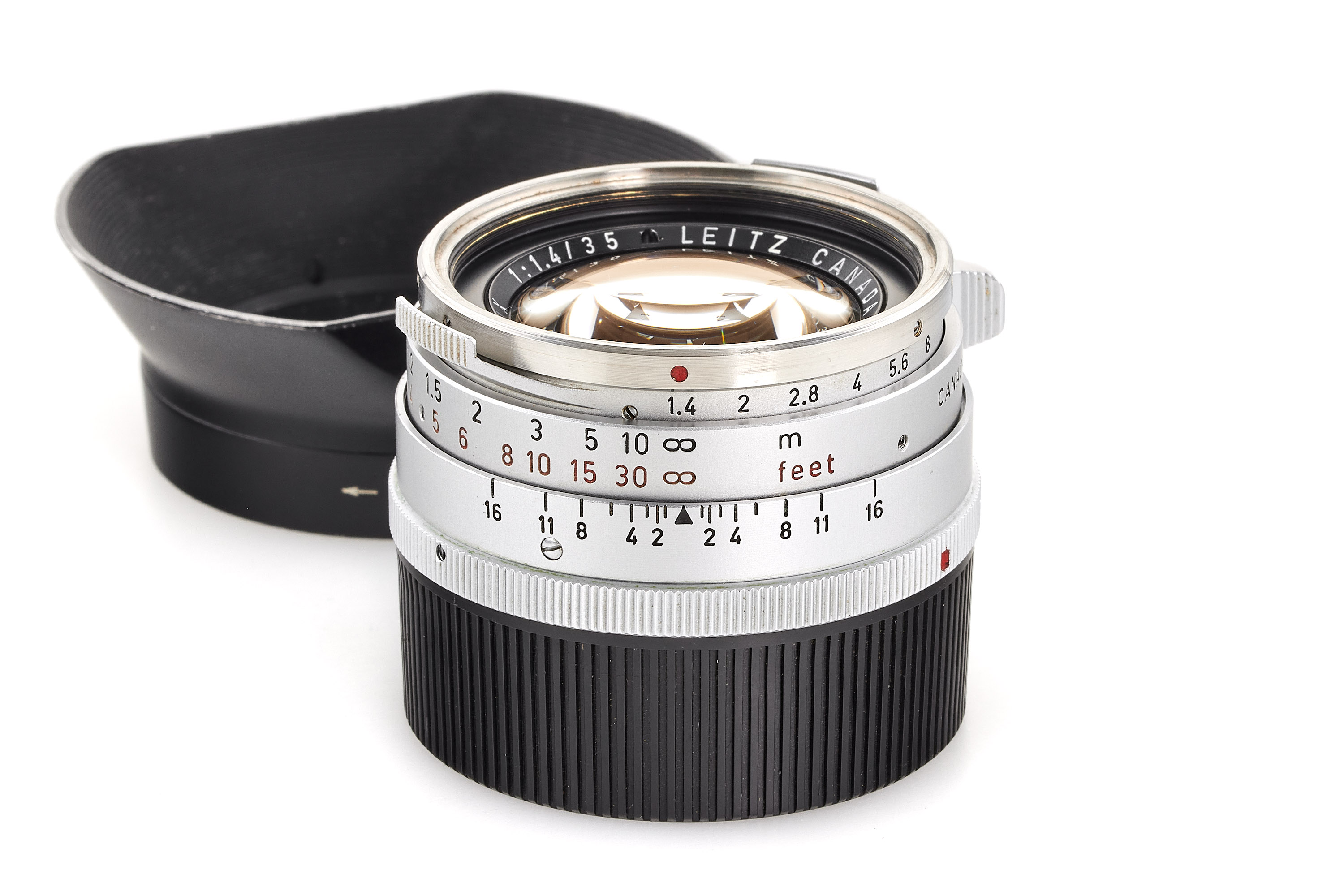 Summilux 1.4/35mm Steel Rim chrome
