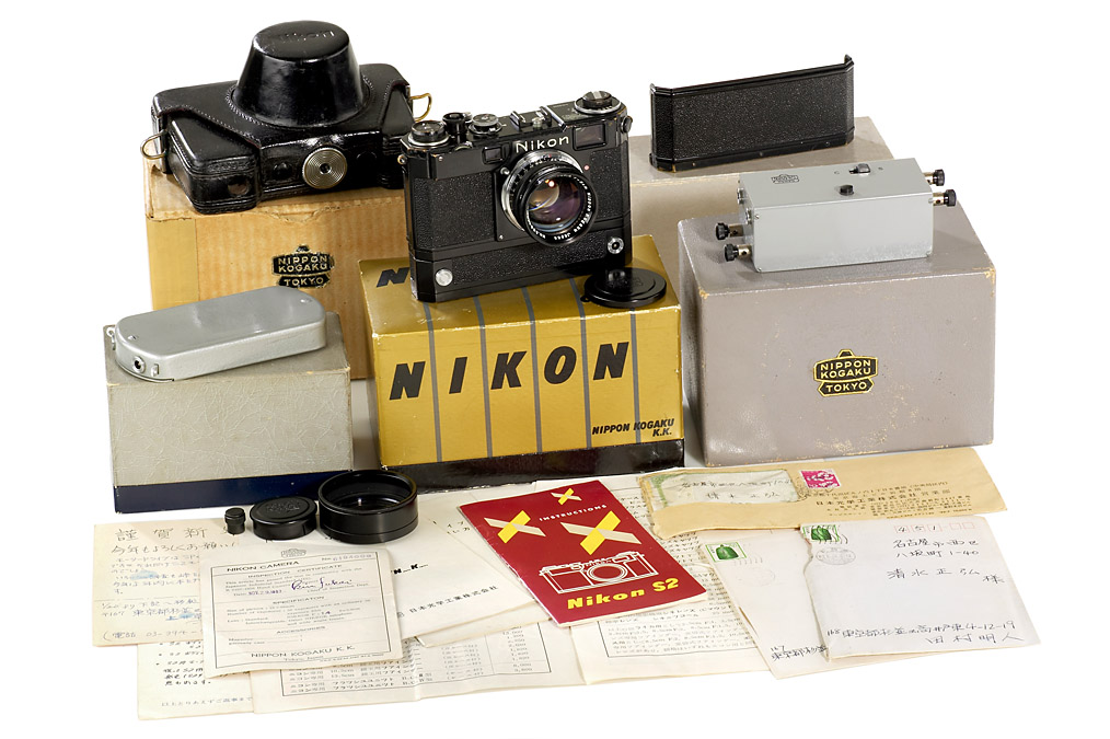 Nikon S2-E Schwarz Lackiert