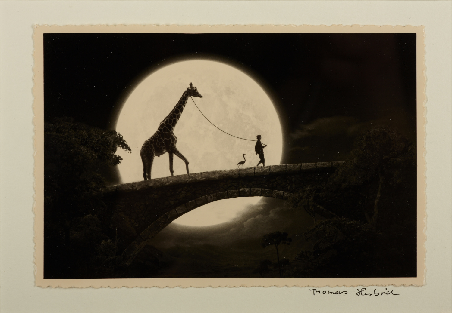 THOMAS HERBRICH (* 1955) ‘The giraffe on the bridge’, 2011 THOMAS HERBRICH (* 1955) ‘The giraffe on the bridge’, 2011