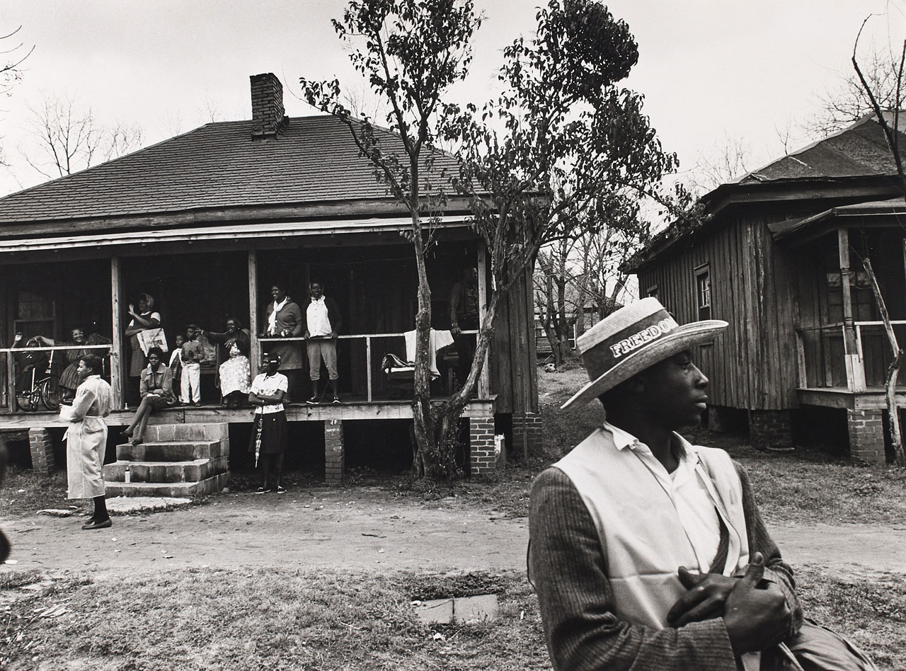 DENNIS HOPPER (1936–2010) - Man with Freedom Hat, Selma, Alabama 1965 DENNIS HOPPER (1936–2010) - Man with Freedom Hat, Selma, Alabama 1965
