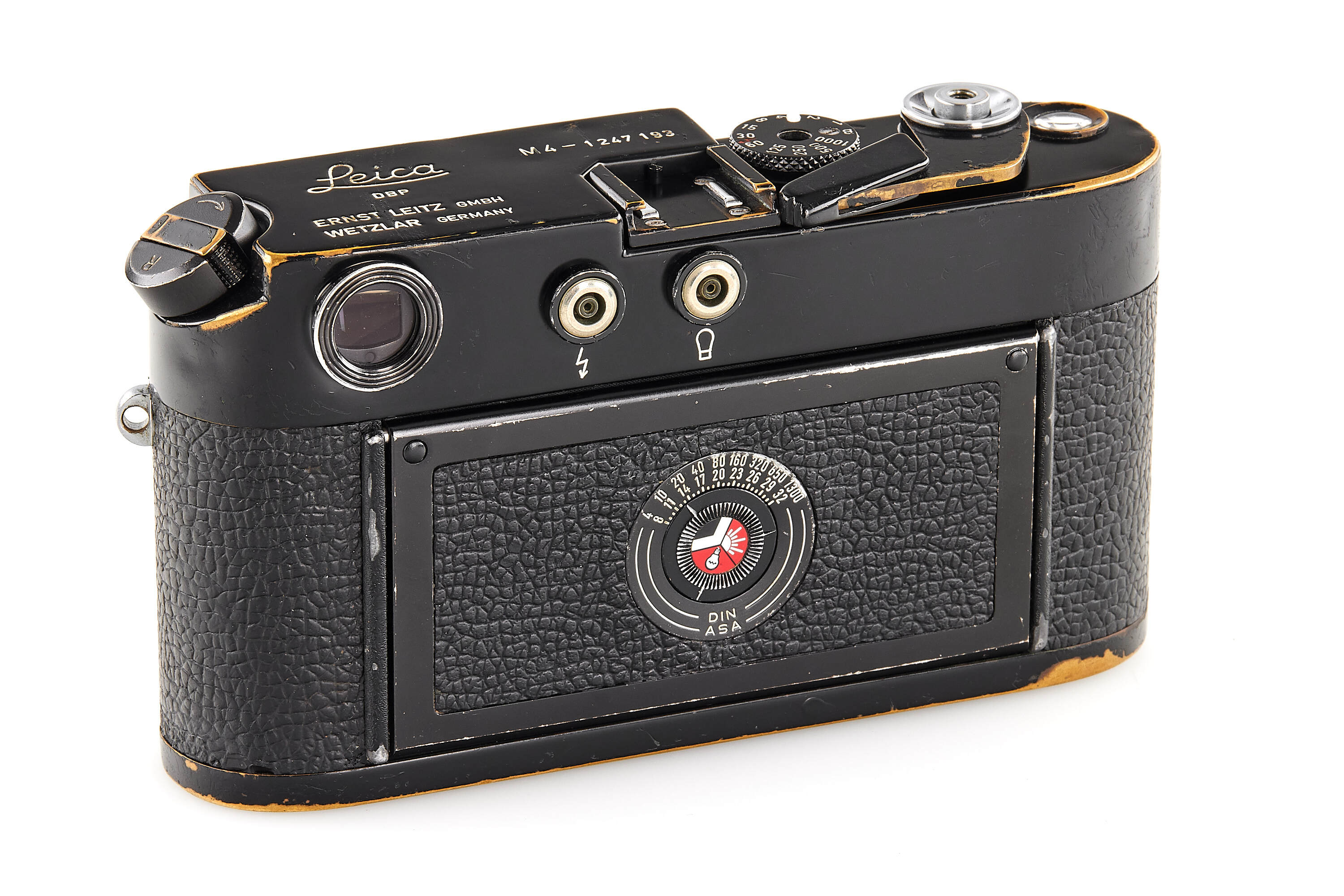 Leica M4 black paint