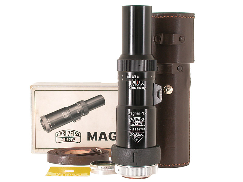 Carl Zeiss Jena  Magnar 4x