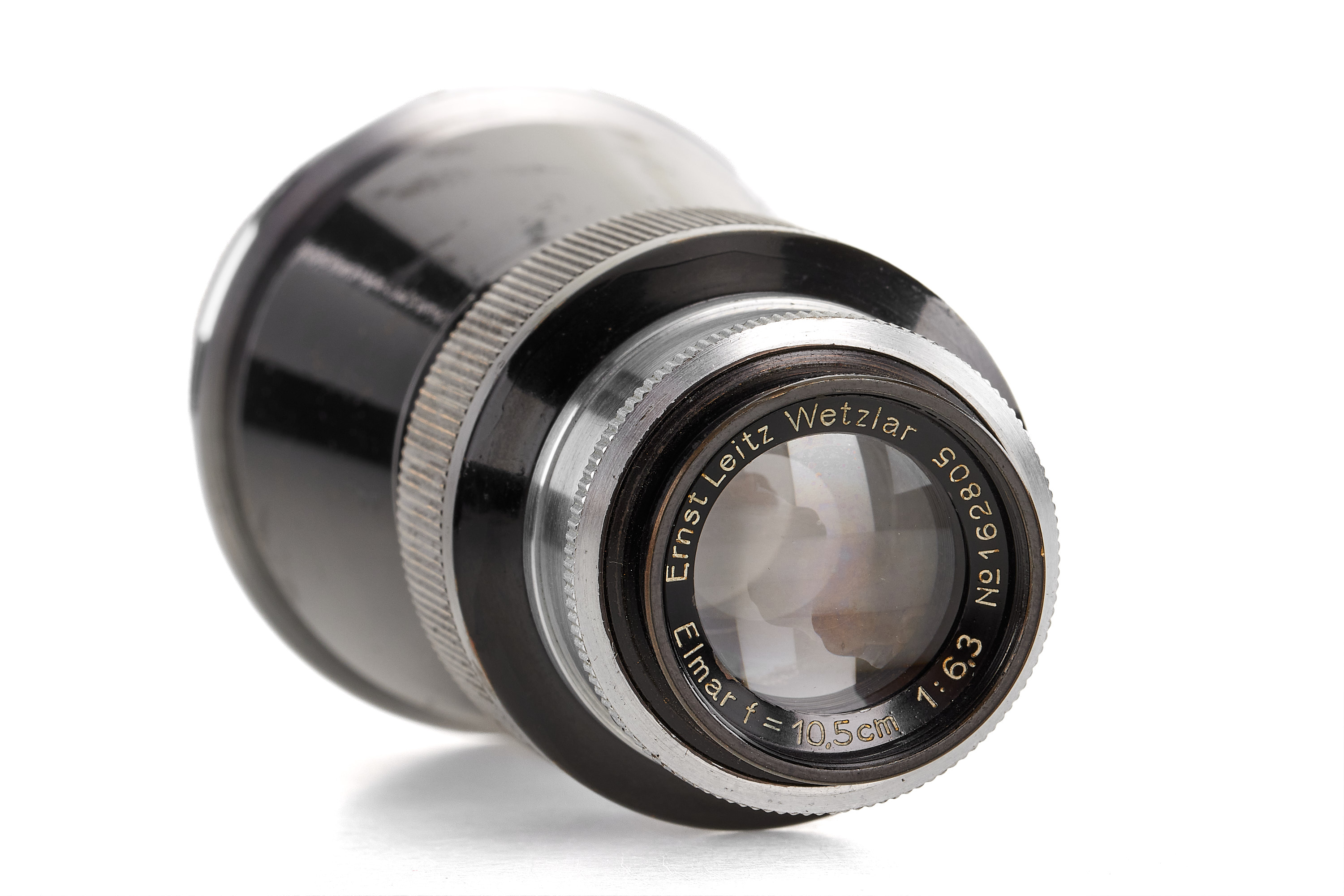 Elmar 6.3/10.5cm black/chrome *