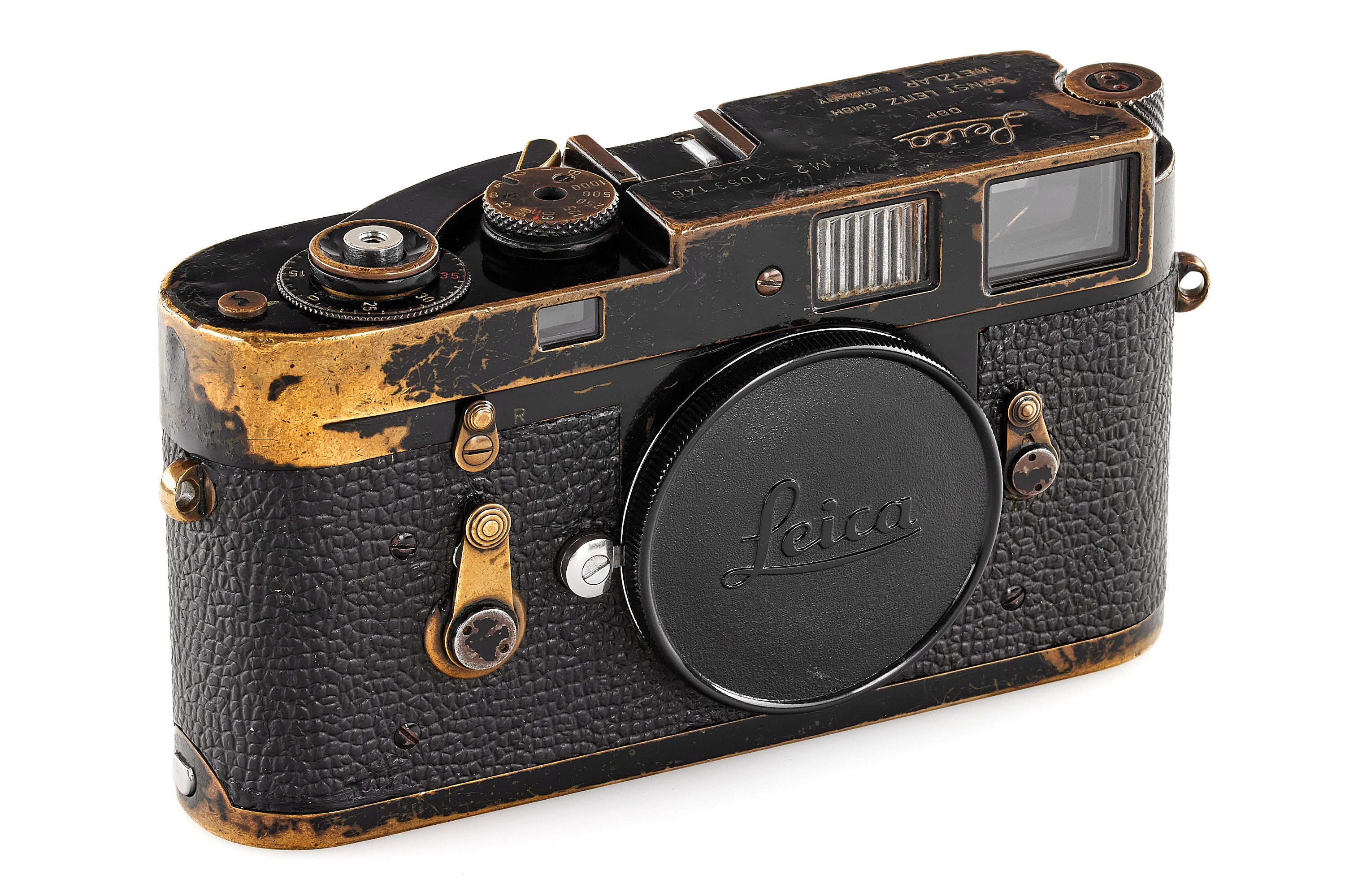 Leica M2 black paint 'Lars Hansare'